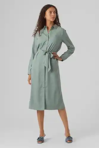 ZEB Vero moda kleedje - groen aanbieding