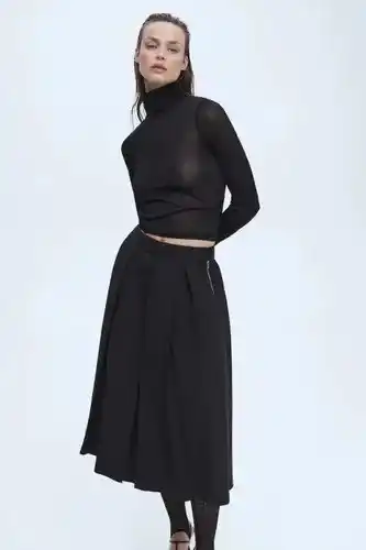 ZEB Mango rok - zwart aanbieding