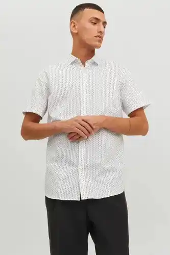 ZEB Premium by jack jones hemd - wit aanbieding