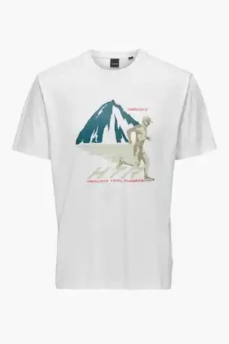 Only & sons t-shirt - wit