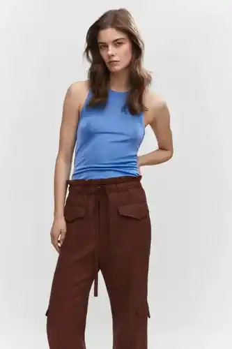 ZEB Mango tanktop - blauw aanbieding