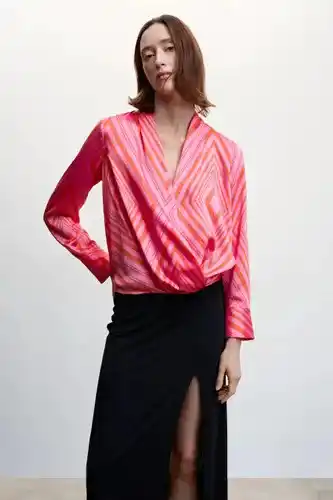 Mango blouse - roze