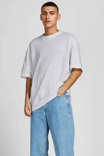 ZEB Originals by jack jones t-shirt - wit aanbieding