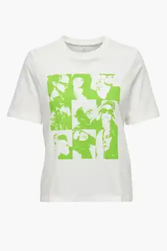ZEB Only t-shirt - wit aanbieding