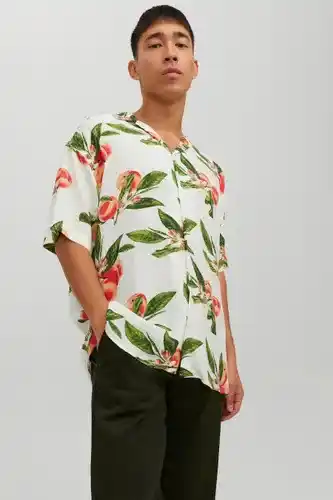 ZEB Originals by jack jones hemd - wit aanbieding