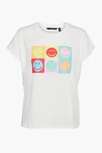 ZEB Vero moda t-shirt - wit aanbieding
