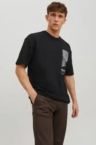 ZEB Core by jack & jones t-shirt - zwart aanbieding