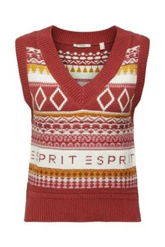 Esprit Esprit fair isle-spencer aanbieding