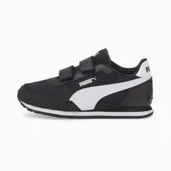 Puma st runner v3 mesh sportschoenen, wit/zwart