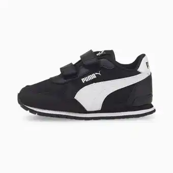 Puma Puma st runner v3 mesh sportschoenen, wit/zwart aanbieding