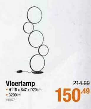 Cevo Vloerlamp aanbieding