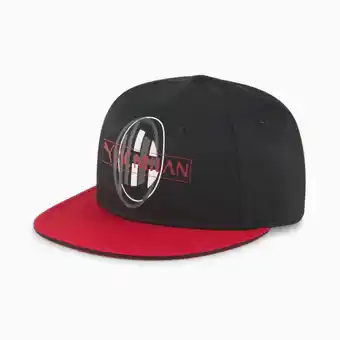 Puma Puma a.c. milan ftbllegacy pet met platte klep voor heren, rood/zwart aanbieding