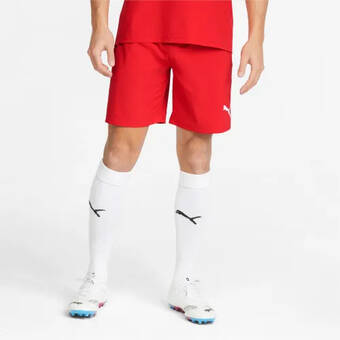 Puma Puma teamfinal voetbalshort voor heren, rood aanbieding
