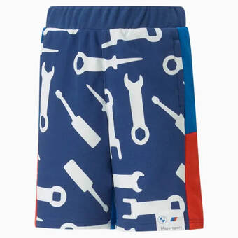 Puma Puma bmw m motorsport short, blauw aanbieding