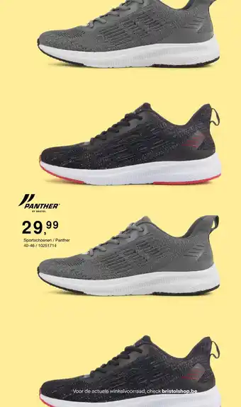Bristol Panther Sportschoenen 40-46 aanbieding