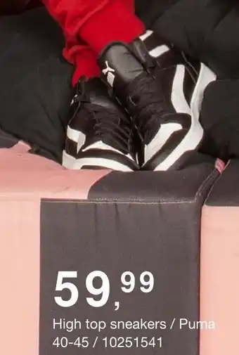 Bristol Puma High top sneakers 40-45 aanbieding