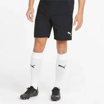 Puma Puma teamfinal voetbalshort voor heren, zwart aanbieding