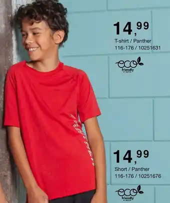 Bristol Panther T-shirt 116-176 aanbieding