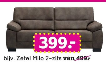 Leen Bakker Zetel Milo aanbieding