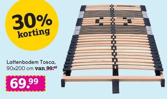 Leen Bakker Lattenbodem Tosca 90x200cm aanbieding