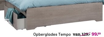 Leen Bakker Opberglades Tempo aanbieding