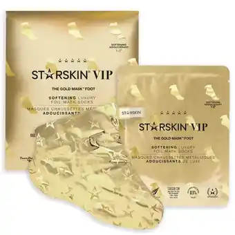 Starskin vip the gold foot mask 16g