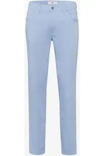 Overhemden.com Brax regular fit five-pocket-broek lichtblauw, effen aanbieding