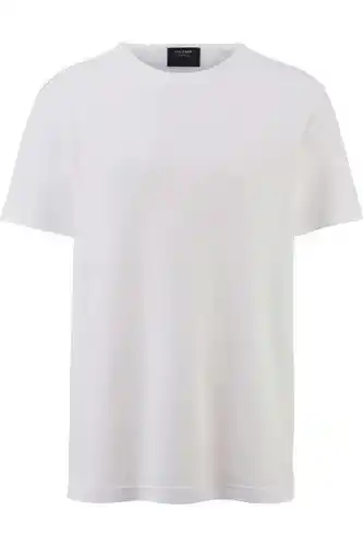 Olymp signature tailored fit t-shirt ronde hals wit, effen