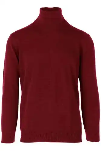 Overhemden.com Maerz superwash classic fit wijnroodeffen aanbieding