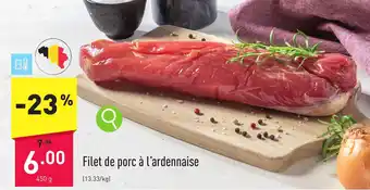 Filet de porc à l'ardennaise 450 g