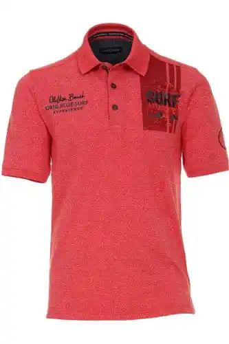 Casa moda polo shirt korte mouw rood
