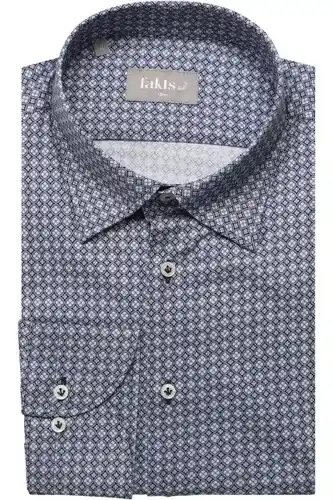 Fakts slim fit overhemd , motief