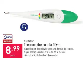 ALDI Thermomètre pour la fièvre aanbieding