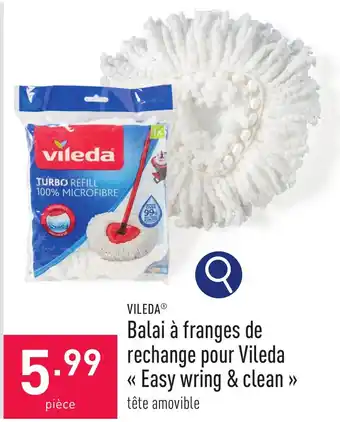 ALDI Balai à franges de rechange pour Vileda aanbieding
