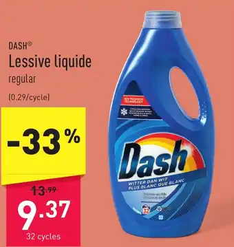 ALDI Lessive liquide aanbieding