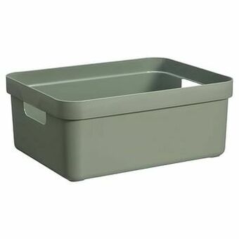 Kwantum Opbergbox Sigma Donkergroen 24 Liter aanbieding