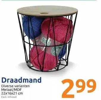 Action Draadmand 22x16x21cm aanbieding