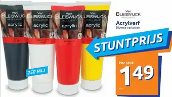 Action Acrylverf 250ml aanbieding