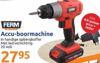 FERM Accu-boormachine