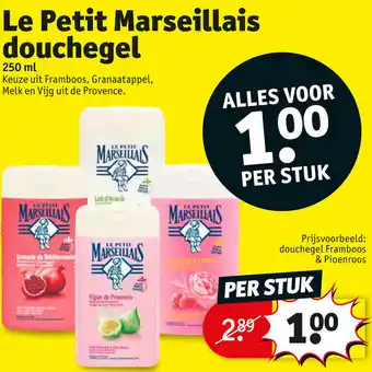 Kruidvat Le petit marseillais douchegel 250ml aanbieding