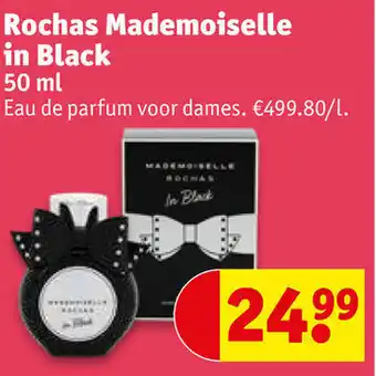 Rochas mademoiselle in black 50ml