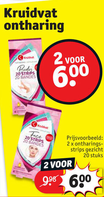 Kruidvat Kruidvat ontharing aanbieding