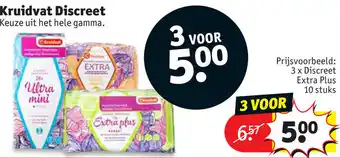 Kruidvat Kruidvat discreet aanbieding