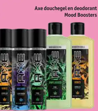 Kruidvat Axe douchegel en deodorant mood booster aanbieding