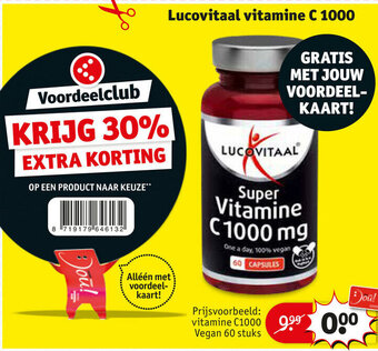 Kruidvat Lucovitaal vitamine c 1000 aanbieding