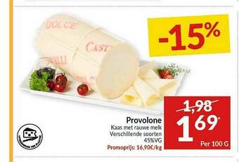 Provolone Kaas Met Rauwe Melk