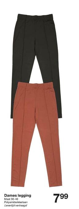 Zeeman Dames Legging aanbieding
