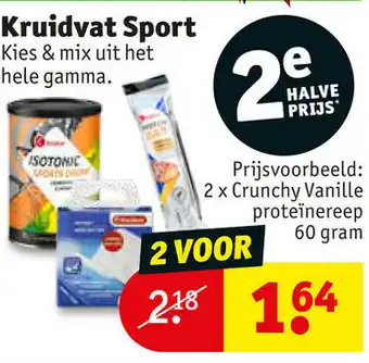 Kruidvat Kruidvat sport 60g aanbieding