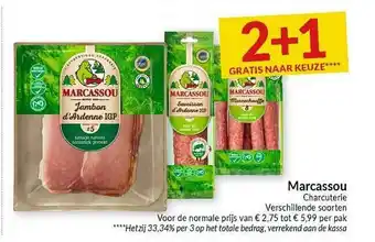Intermarché Marcassou Charcuterie aanbieding