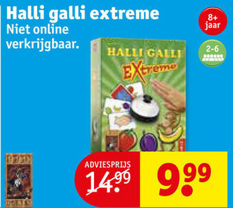 Kruidvat Halli galli extreme aanbieding